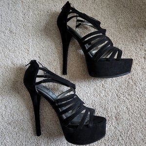 Aldo Delawyer platform heel black sz 9